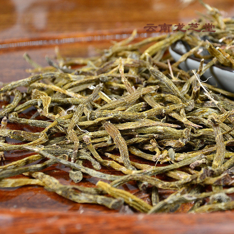 天然珍虫石斛枫斗干条黄草云南胶质花槲炖汤养生年货普选送礼包邮