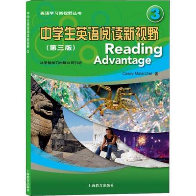 【正版书籍】 中学生英语阅读新视野 3 (美)凯西·玛拉克(Casey Malarcher) 上海教育出版社 第三版  处理价不退货