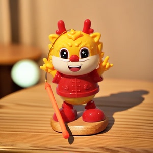 生肖跳舞辰龙年儿童手提卡通花灯笼元宵中秋新年发光发声节日玩具