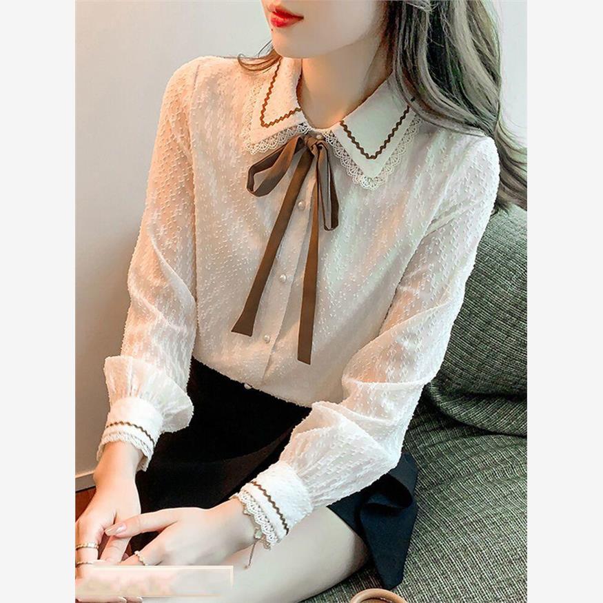 秋冬2023新款时尚雪纺衬