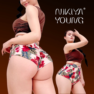 NIKIYAYOUNG Pro 专业电臀短裤 纯棉超舒适显臀夏威夷民族 Twerk