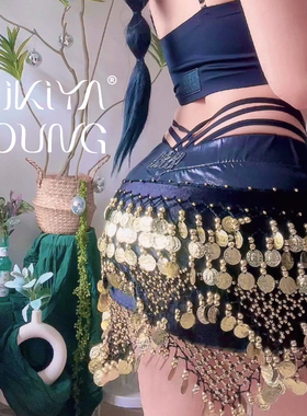 Twerk电臀舞臀巾一片裙民族风拉丁Afro爵士Heels肚皮舞Dancehall