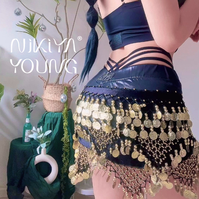 Twerk电臀舞臀巾一片裙民族风拉丁Afro爵士Heels肚皮舞Dancehall