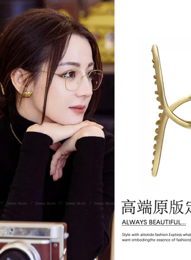 迪丽热巴同款抓夹女金属高级感2026新款发量大后脑勺发夹鲨鱼夹
