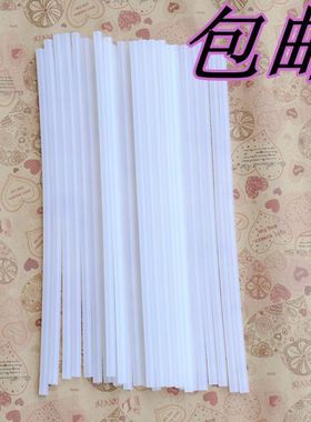 特价包邮 超强粘性透明热熔胶棒 白色热熔胶条 超粘7mm胶条 20根