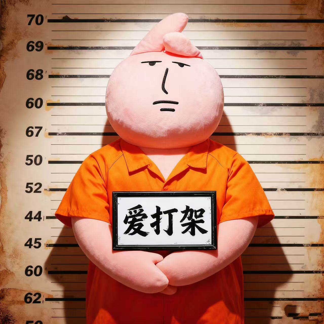 创意粉红兔子玩偶搞怪沙雕兔子毛绒玩具长条沙发靠垫抱枕生日礼物