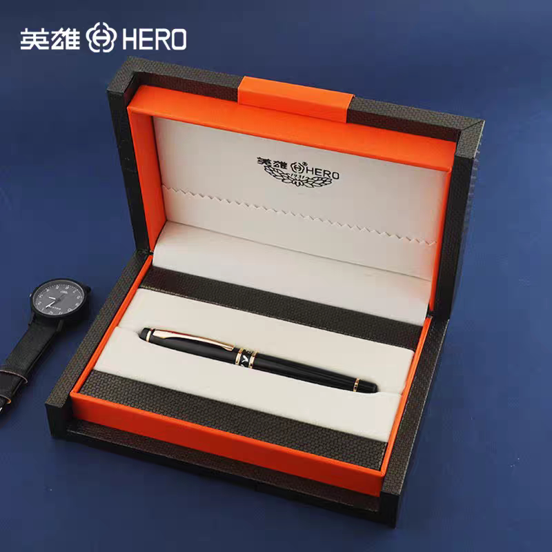 英雄牌钢笔1021书法练字弯头弯尖美工笔男士高档高级老款复古办公