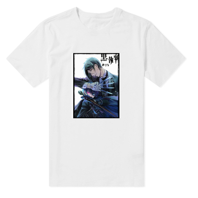 Black Butler 黑执事 黑管家 夏尔少爷 动漫纯棉圆领短袖T恤