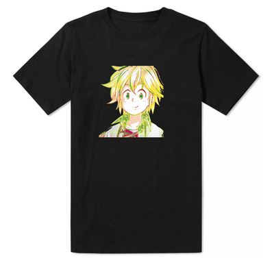 七大罪The Seven Deadly Sins梅利奥达斯Meliodas动漫周边短袖T恤