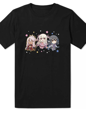 魔法少女伊莉雅 Fate kaleid liner动漫二次元纯棉短袖T恤