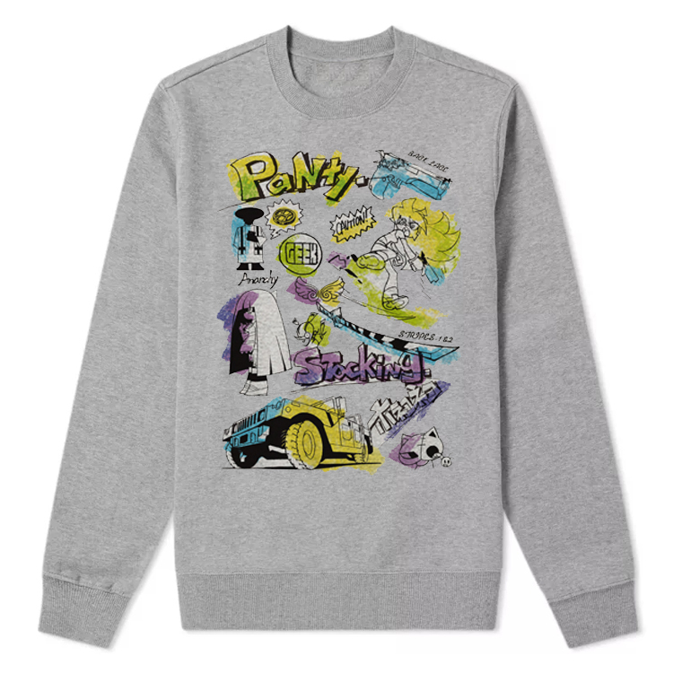 吊带袜天使动漫周边二次元卫衣