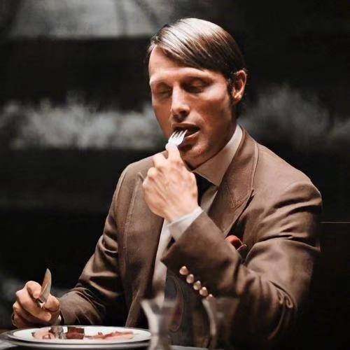 汉尼拔cos假发麦德斯·米科尔森表演道具Hannibal cosplay wig