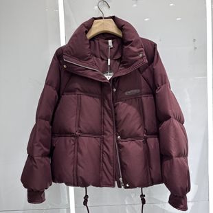 08专柜正品 时尚 新款 女装 立领白鸭绒羽绒服外套 冬季 凯依娜2025B