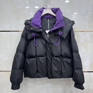冬季 新款 女装 时尚 面包服羽绒服外套11 丽诗信A 连帽短款 11专柜正品