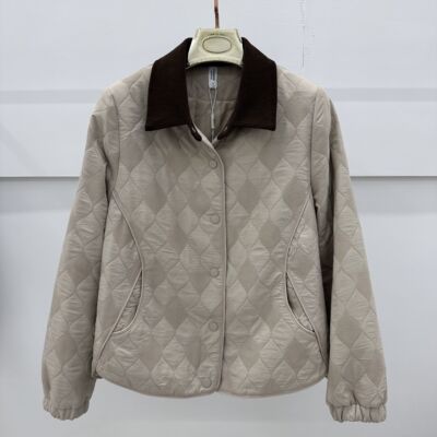 805专柜正品新款春季女装时尚翻领夹克衫大码妈妈装打底短外套05
