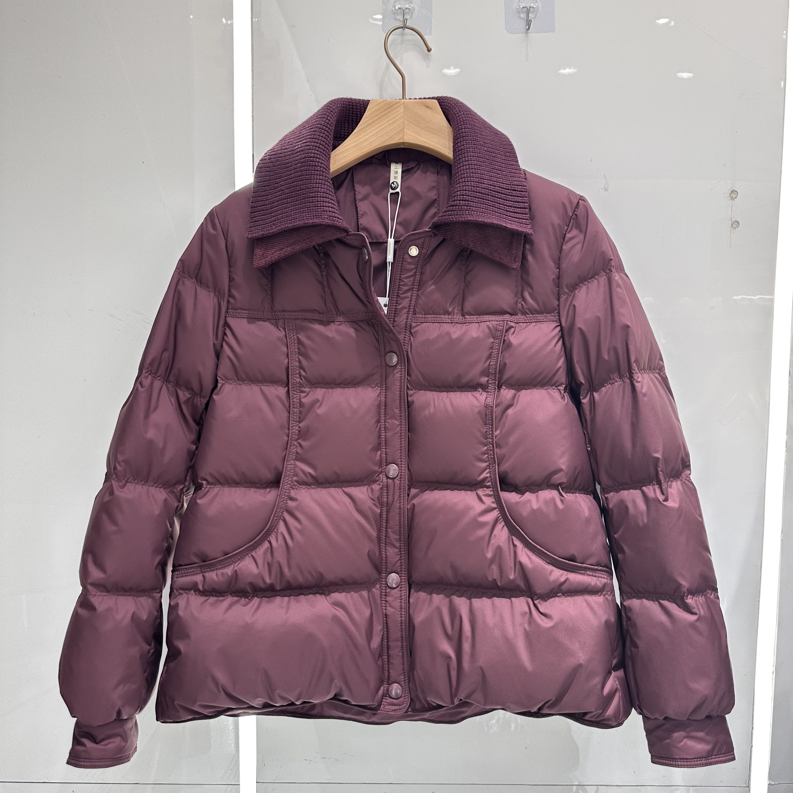 凯依娜2025B-06专柜正品新款冬季女装时尚短款小个子白鸭绒羽绒服