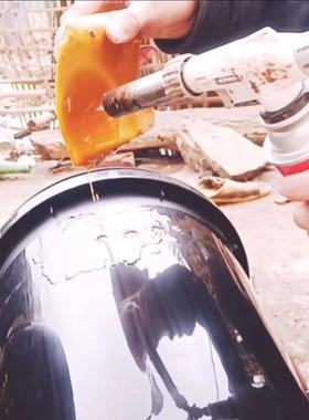 便携诱蜂融化蜜蜂蜡喷火枪烧烤点炭烧猪毛喷枪烧蜂蜡枪 flame gun