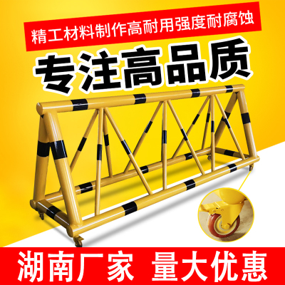 移动拒马路障防撞栏隔离栏学校幼儿园门口停车路障护栏安全防护