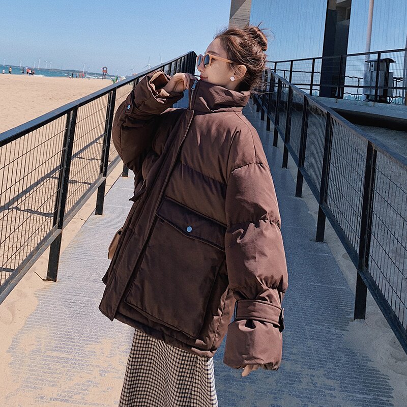 现货（利润100+，适合主推）三色大口袋短棉衣266-331-P120K218，女装棉衣/棉服，浙宝266