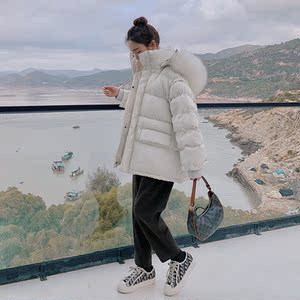现货 性价比高 有利润 两色毛领假两件短棉衣266-3636-P140控218图片