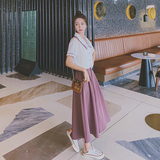 2021新款两色撞色双领两件套266-6651-P100K158，女装套装/套裙，浙宝266