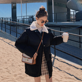 现货（利润100+，适合主推）四色兔毛领子棉衣266-333-P120K218，女装棉衣/棉服，浙宝266