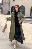 7月30下批新款上新动销款有利润三色军绿色风衣266-2709-P115K178，女装风衣，浙宝266