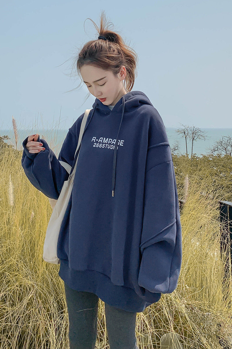 档口现货动销款三色连帽卫衣266-2006-P70K128,女装卫衣/绒衫,浙宝266