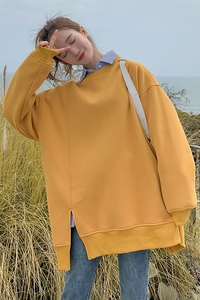 不断货售卖长动销款有利润 前后开叉立体边卫衣266-2010-P60控118图片
