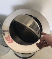 戶外垃圾桶蓋子港式桶旋轉(zhuǎn)定做
