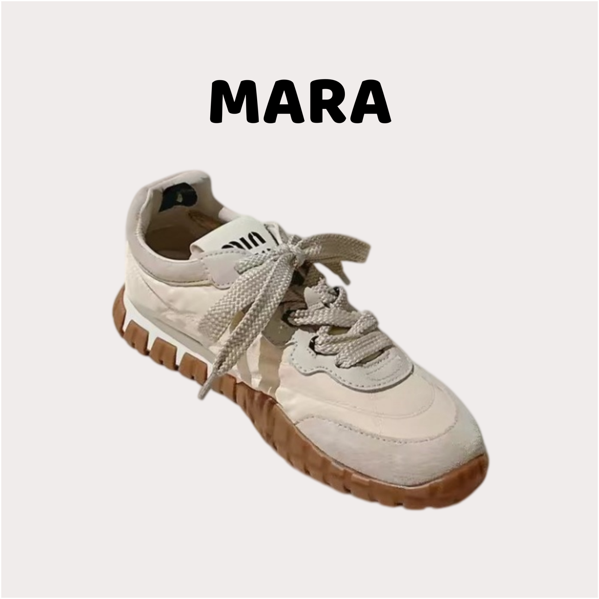【MARA】封神品质！芭蕾德训鞋女款复古厚底运动休闲鞋