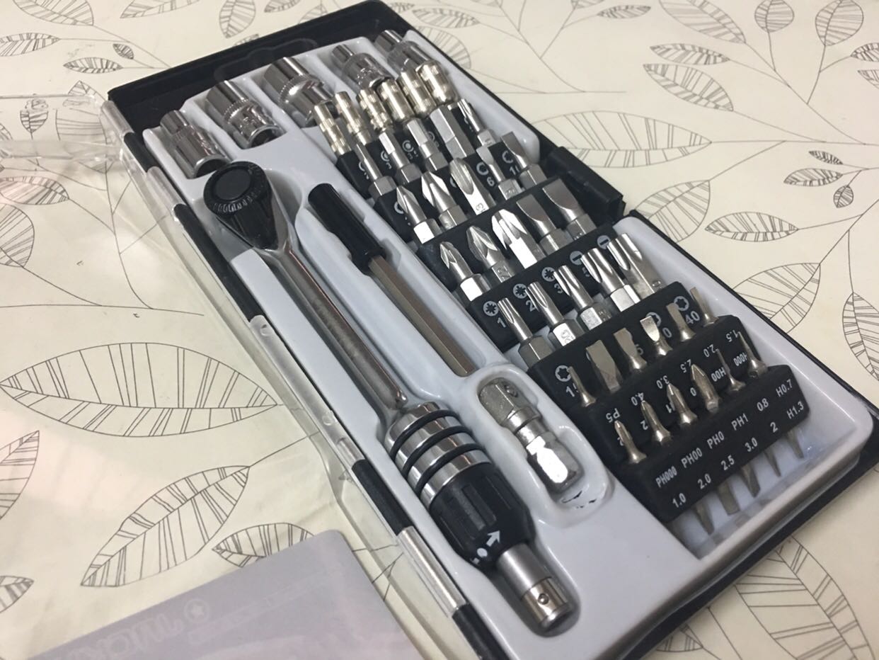 日本专利螺丝刀套装拆手机笔记本电脑专业维修工具多功能棘轮手柄