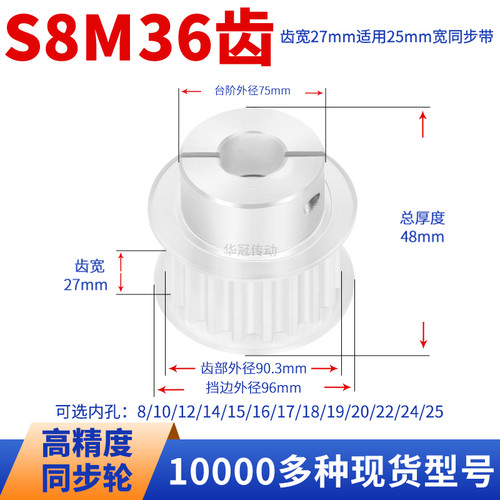 HUAGUANG同步带轮传动件当天发货