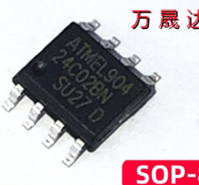 AT24C02 24C02 AT24C02BN-SH-T AT24C02N AT24C02 SOP-8 贴片8脚