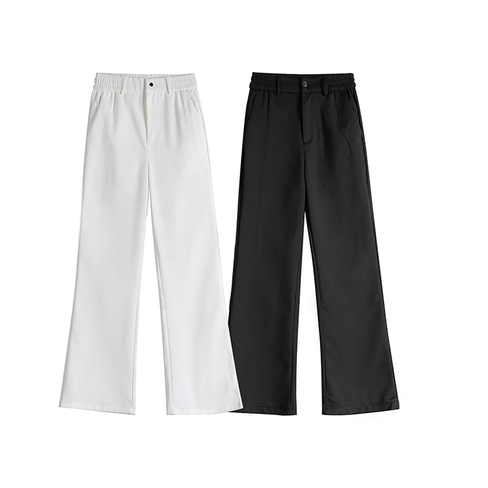 A440-XK1362-特P30微喇拖地西裤垂感休闲裤，男装西裤，电商A440