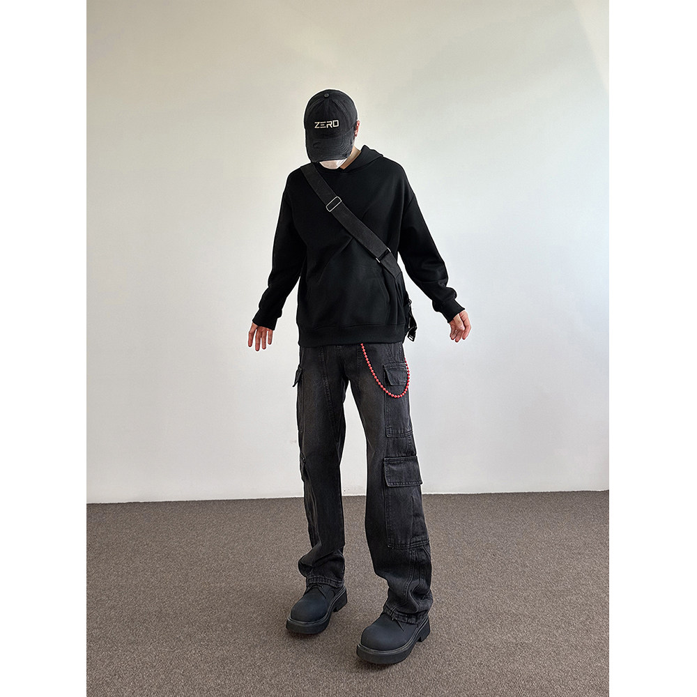 A440-DDH8087-P752026年春季新款水洗复古工装牛仔裤,男装牛仔裤,电商A440