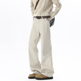 A440-K521-特P45春季重磅水洗棉微喇休闲裤，男装休闲裤，电商A440