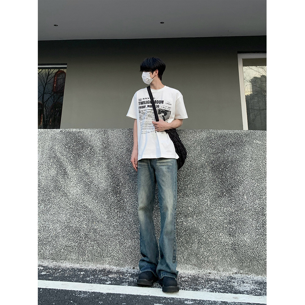 A440-K1360-特P45cleanfit水洗牛仔裤高街,男装牛仔裤,电商A440