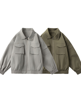 A440-JK033-P58 工装大口袋夹克外套
