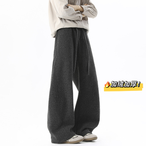 A440-JR305-特P45 松弛感加绒弯刀休闲裤，男装卫衣，电商A440