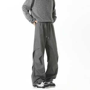 A440-K166-特P35 捏皱工装裤休闲裤，男装工装外套，电商A440