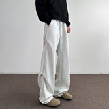 A440-WK197-P48滑棉卫裤网络褶皱休闲裤，男装休闲裤，电商A440