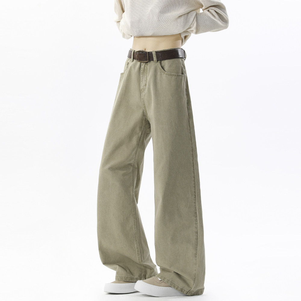 A440-K261-P38水洗棉垂感直筒牛仔裤，男装牛仔裤，电商A440