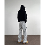 A440-WK197-P48滑棉卫裤网络褶皱休闲裤，男装休闲裤，电商A440