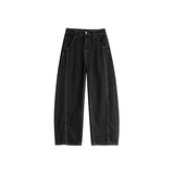 A440-K325-P55春季新款弯刀直筒牛仔裤，男装牛仔裤，电商A440