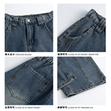 A440-K325-P55春季新款弯刀直筒牛仔裤，男装牛仔裤，电商A440