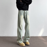 A440-DDH3001-特P45春季高街微喇水洗牛仔裤，男装牛仔裤，电商A440