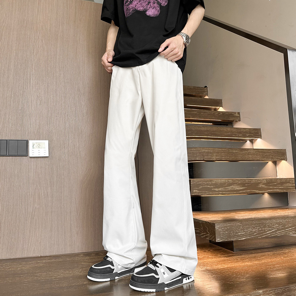 A440-K6625-P40春季微喇弯刀休闲裤,男装休闲裤,电商A440