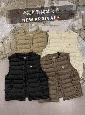 白色轻薄羽绒马甲白鹅绒外穿