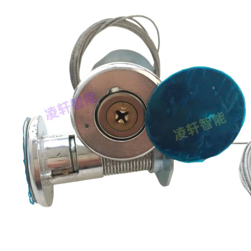 通用翻板电动车库门停电手动锁应急锁卷帘门卷闸门铜芯钢丝绳锁